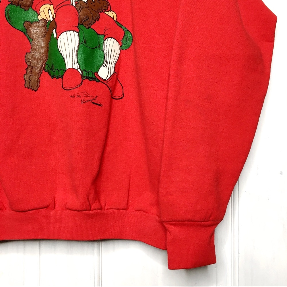 🎄SALE🎄Vintage 90’s Ugly Christmas Sweater Bears - Picture 3 of 5